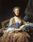 PERRONNEAU, Jean-Baptiste Madame de Sorquainville af France oil painting artist
